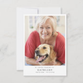 ワイルドフラワー悔やみや弔慰葬儀 サンキューカード (裏面)