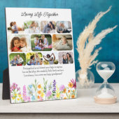 ワイルドフラワー愛の人生を一緒に11写真 フォトプラーク (側面)