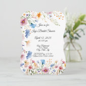 ワイルドフラワー招待状 (スタンド正面)