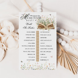 ワイルドフラワー新しいチャプター赤ちゃんシャワーゲームを開始