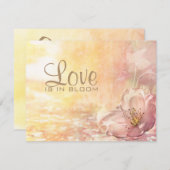 ワイルドフラワー日付の保存 セーブザデート (正面/裏面)