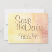 ワイルドフラワー日付の保存 セーブザデート (裏面)