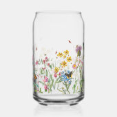 ワイルドフラワー昆虫フローラ春園 ガラス缶 (裏面)