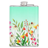 ワイルドフラワー昇華 フラスク (裏面)