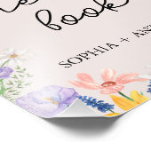 ワイルドフラワー春お願いゲストブックにサイン フォトプリント            (角)