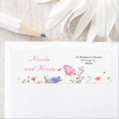 ワイルドフラワー春フローラコースター ラベル (インサイチュ)