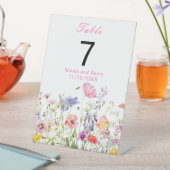 ワイルドフラワー春フローラテーブル 台座サイン (インサイチュ)