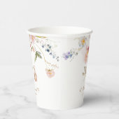 ワイルドフラワー春ベビーシャワー 紙コップ (右)