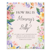 ワイルドフラワー春ママのベリーゲームの大きさ フォトプリント            (正面)