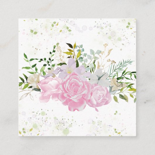 ワイルドフラワー春数を推測するキスカード エンクロージャーカード (裏面)