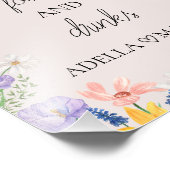 ワイルドフラワー春飲食店の看板 フォトプリント            (角)