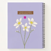 ワイルドフラワー書ズ・ジャーナル ノートブック (裏面)