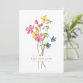 ワイルドフラワー最高のブーケムムエバーマザーズデイ シーズンカード (スタンド正面)