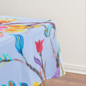 ワイルドフラワー機動隊52インチx 70インチ テーブルクロス (インサイチュ)