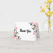 ワイルドフラワー水彩感謝カード カード (黄色い花)