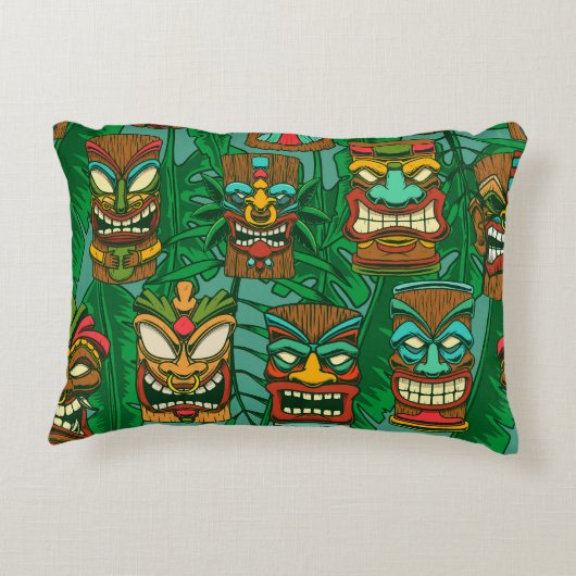 ワイルドフラワー水彩:シカラフルームレス アクセントクッション (裏面)