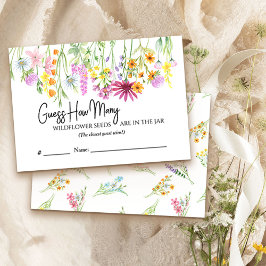 ワイルドフラワー牧草地のゲームカードの数を推測 エンクロージャーカード