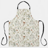 ワイルドフラワー牧草地エプロン エプロン (正面)