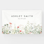 ワイルドフラワー牧草地ビジネス 横断幕 (横)