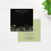 ワイルドフラワー牧草地耳鳴り表示カード (デスク)