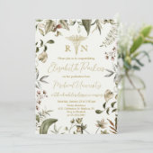 ワイルドフラワー看護卒業パーティーRN 招待状 (スタンド正面)