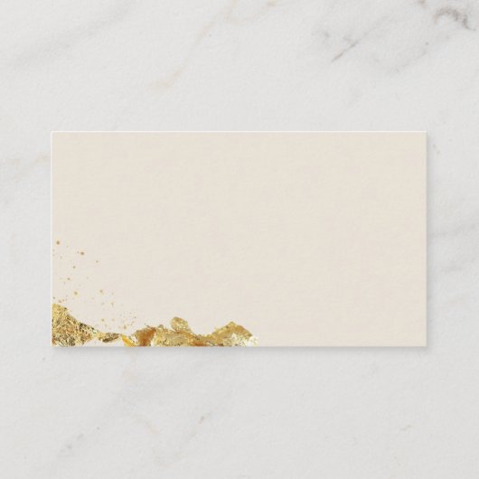 ワイルドフラワー秋エレガントベビーガールシャワーおむつ エンクロージャーカード (裏面)