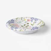 ワイルドフラワー紙プレート ペーパーボウル (傾斜あり)