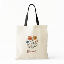 ワイルドフラワー素朴の花嫁メイド名のフローラモダン