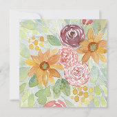 ワイルドフラワー素朴ウォーターのカラーカード (裏面)