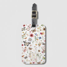 ワイルドフラワー素朴ガーデンヴィンテージ蝶