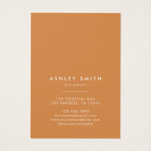 ワイルドフラワー素朴キーチェーン表示カード (裏面)