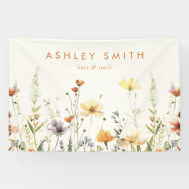 ワイルドフラワー素朴グランドオープニングバナー 横断幕