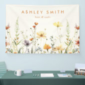 ワイルドフラワー素朴グランドオープニングバナー 横断幕 (トレードショー)