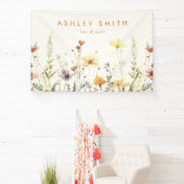 ワイルドフラワー素朴グランドオープニングバナー 横断幕 (インサイチュ)