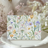 ワイルドフラワー素朴ズの日付を保存結婚する 招待状