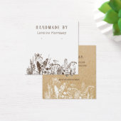 ワイルドフラワー素朴ズイヤリングディスプレイカード (デスク)