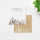 ワイルドフラワー素朴ズイヤリングディスプレイカード (デスク)