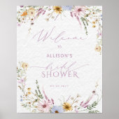 ワイルドフラワー素朴ズブライダルシャワーへようこそ ポスター (正面)