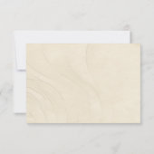 ワイルドフラワー素朴ズ正教会のキリスト教葬儀よりも サンキューカード (裏面)