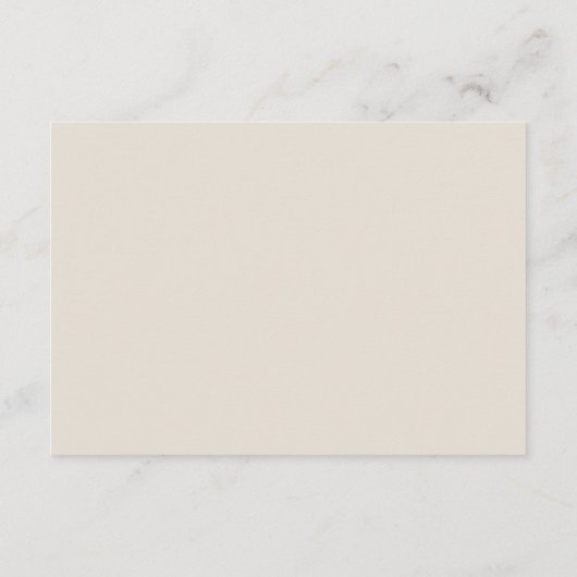 ワイルドフラワー素朴フローラの結婚ウェブサイトQRコード エンクロージャーカード (裏面)