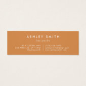 ワイルドフラワー素朴マルチイヤリングディスプレイカード (裏面)