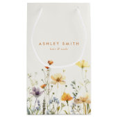 ワイルドフラワー素朴事業 スモールペーパーバッグ (裏面)