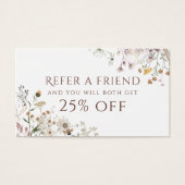 ワイルドフラワー紹介カード (正面)