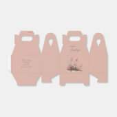 ワイルドフラワー結婚に感謝 フェイバーボックス (折り畳みなし)