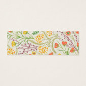 ワイルドフラワー結婚のギフトレジストリQRコード (裏面)