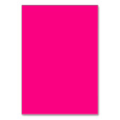 ワイルドフラワー結婚のフローラシーティンググラフスクリプト テーブルナンバー (裏面)