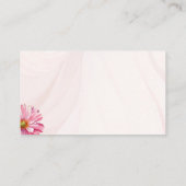 ワイルドフラワー結婚の宿泊施設 エンクロージャーカード (裏面)