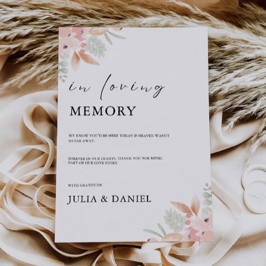 ワイルドフラワー結婚の愛情に満ちた記憶の印が 招待状