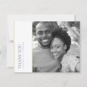 ワイルドフラワー結婚の水彩ありがとうご苦労ID954 サンキューカード (正面)