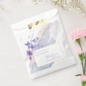 ワイルドフラワー結婚の水彩ありがとうご苦労ID954 フェイバーバッグ (封をした状態)